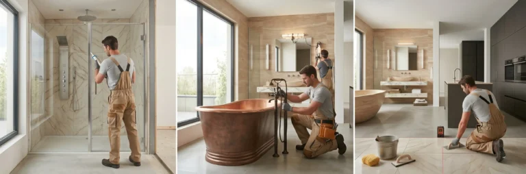 Badkamer renovatie